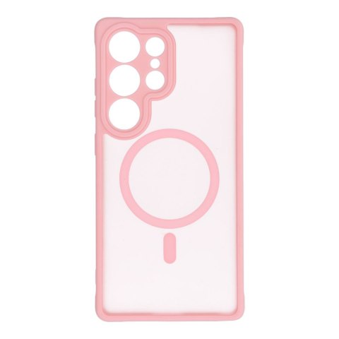 Futerał FULL MATTE MAG COVER kompatybilny z MagSafe do XIAOMI REDMI NOTE 14 PRO 5G jasny różowy Futerał FULL MATTE MAG COVER kompatybilny z MagSafe do XIAOMI REDMI NOTE 14 PRO 5G jasny różowy
