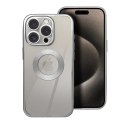 Futerał GLAM do IPHONE 16e (SE 4 2025) srebrny Futerał GLAM do IPHONE 16e (SE 4 2025) srebrny
