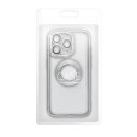 Futerał GLAM do IPHONE 16e (SE 4 2025) srebrny Futerał GLAM do IPHONE 16e (SE 4 2025) srebrny