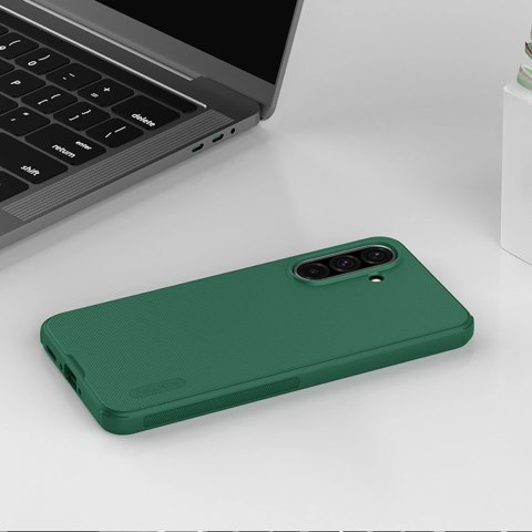 Etui Nillkin Super Frosted Shield Pro na Samsung Galaxy A36 5G - zielone Etui Nillkin Super Frosted Shield Pro na Samsung Galaxy A36 5G - zielone