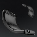 Etui silikonowe Carbon Case na iPhone 16e - czarne