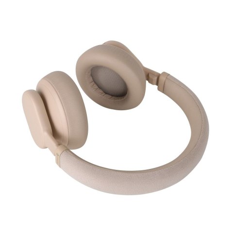 Słuchawki bezprzewodowe nauszne Forcell F-Audio ANC Touch Beat beżowe Słuchawki bezprzewodowe nauszne Forcell F-Audio ANC Touch Beat beżowe