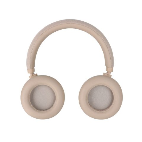 Słuchawki bezprzewodowe nauszne Forcell F-Audio ANC Touch Beat beżowe Słuchawki bezprzewodowe nauszne Forcell F-Audio ANC Touch Beat beżowe
