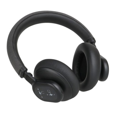 Słuchawki bezprzewodowe nauszne Forcell F-Audio ANC Touch Beat czarne Słuchawki bezprzewodowe nauszne Forcell F-Audio ANC Touch Beat czarne