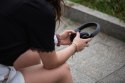 Słuchawki bezprzewodowe nauszne Forcell F-Audio ANC Touch Beat czarne Słuchawki bezprzewodowe nauszne Forcell F-Audio ANC Touch Beat czarne