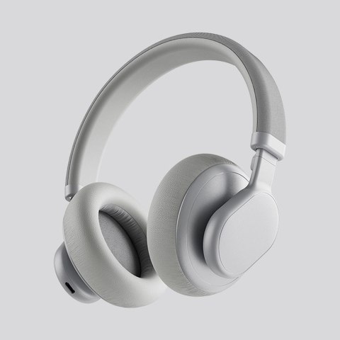 Słuchawki bezprzewodowe nauszne Forcell F-Audio ANC Touch Beat szare Słuchawki bezprzewodowe nauszne Forcell F-Audio ANC Touch Beat szare