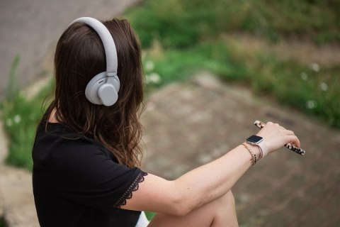 Słuchawki bezprzewodowe nauszne Forcell F-Audio ANC Touch Beat szare Słuchawki bezprzewodowe nauszne Forcell F-Audio ANC Touch Beat szare