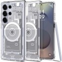 Etui Spigen Ultra Hybrid Mag na Samsung Galaxy S25 Ultra Zero One - białe