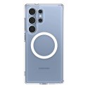 Etui Spigen Ultra Hybrid Mag na Samsung Galaxy S25 Ultra- przezroczyste