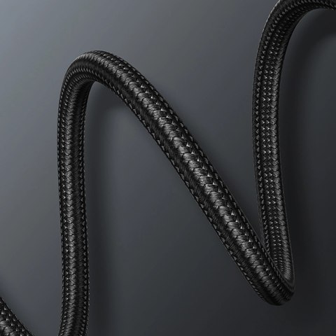 Kabel Baseus Halo USB-A - USB-C 2A 3m - czarny Kabel Baseus Halo USB-A - USB-C 2A 3m - czarny