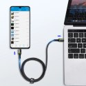 Kabel Baseus Halo USB-A - USB-C 2A 3m - czarny Kabel Baseus Halo USB-A - USB-C 2A 3m - czarny