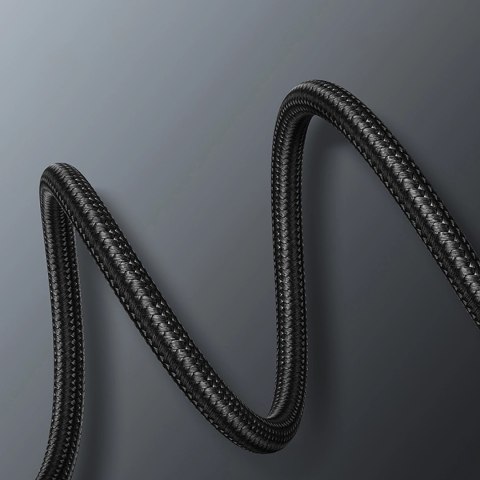 Kabel Baseus Halo USB-A - USB-C 2A 3m - czarny Kabel Baseus Halo USB-A - USB-C 2A 3m - czarny