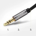 Kabel Ugreen AV119 10736 audio mini jack 3,5mm / mini jack 3,5mm 3m - czarny
