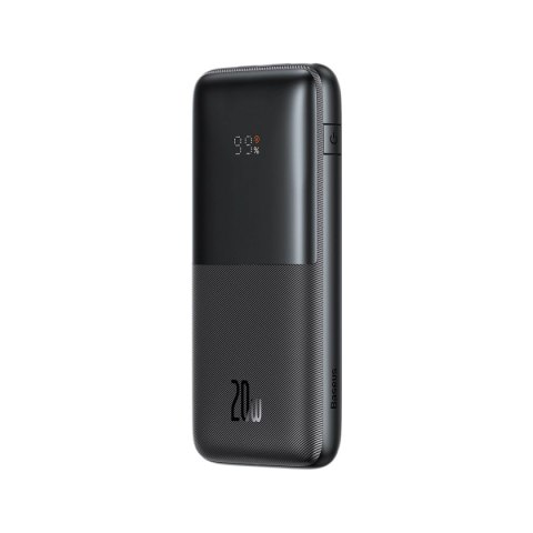 Powerbank Baseus Bipow Pro 10000mAh 20W czarny z kablem USB Typu A - USB Typu C 3A 0.3m (PPBD040201) Powerbank Baseus Bipow Pro 10000mAh 20W czarny z kablem USB Typu A - USB Typu C 3A 0.3m (PPBD040201)