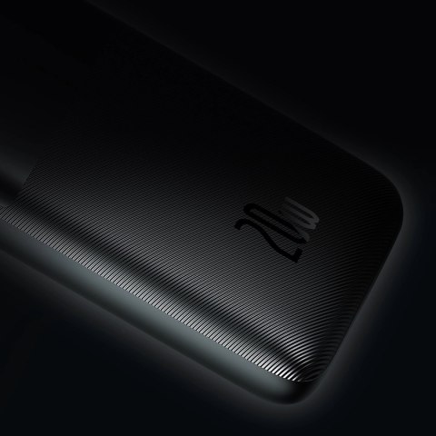 Powerbank Baseus Bipow Pro 10000mAh 20W czarny z kablem USB Typu A - USB Typu C 3A 0.3m (PPBD040201) Powerbank Baseus Bipow Pro 10000mAh 20W czarny z kablem USB Typu A - USB Typu C 3A 0.3m (PPBD040201)