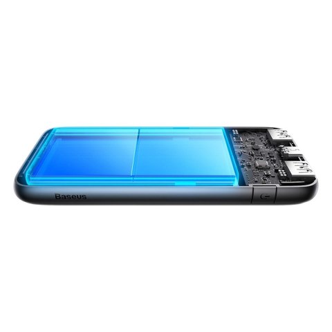 Powerbank Baseus Bipow Pro 10000mAh 20W czarny z kablem USB Typu A - USB Typu C 3A 0.3m (PPBD040201) Powerbank Baseus Bipow Pro 10000mAh 20W czarny z kablem USB Typu A - USB Typu C 3A 0.3m (PPBD040201)