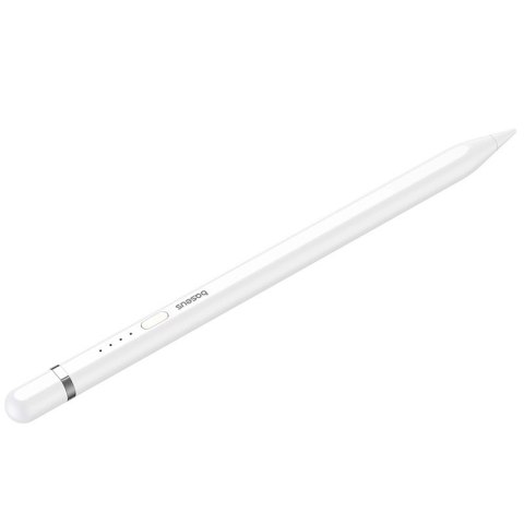Rysik z aktywną końcówką Baseus Smooth Writing 2 do iPad + kabel USB-A - Lightning i wymienna końcówka - biały Rysik z aktywną końcówką Baseus Smooth Writing 2 do iPad + kabel USB-A - Lightning i wymienna końcówka - biały