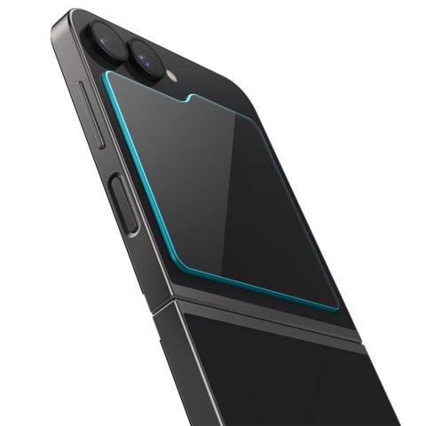 Szkło hartowane Spigen Glas.tR EZ Fit na Samsung Galaxy Z Flip 6 - 2 szt. Szkło hartowane Spigen Glas.tR EZ Fit na Samsung Galaxy Z Flip 6 - 2 szt.