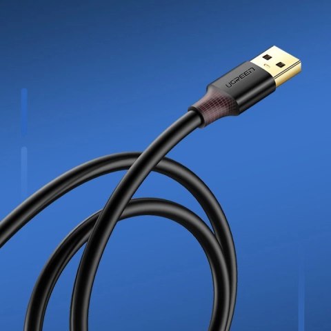 Ugreen kabel przewód przedłużacz przejściówka USB 3.0 (żeński) - USB 3.0 (męski) 1m czarny (10368) Ugreen kabel przewód przedłużacz przejściówka USB 3.0 (żeński) - USB 3.0 (męski) 1m czarny (10368)