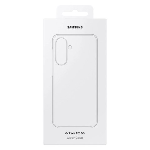 Etui silikonowe Samsung Clear Case EF-QA266CTEGWW na Samsung Galaxy A26 5G - przezroczyste Etui silikonowe Samsung Clear Case EF-QA266CTEGWW na Samsung Galaxy A26 5G - przezroczyste