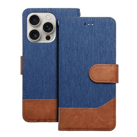 Kabura JEANS Book do IPHONE 16e (SE 4 2025) niebieski Kabura JEANS Book do IPHONE 16e (SE 4 2025) niebieski