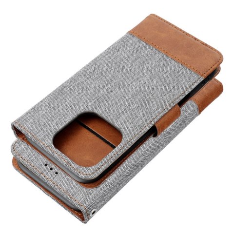 Kabura JEANS Book do IPHONE 16e (SE 4 2025) szary Kabura JEANS Book do IPHONE 16e (SE 4 2025) szary