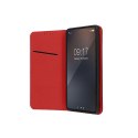 Kabura SMART PRO Book skórzana do XIAOMI Redmi Note 14 4G (GLOBAL - 164,84mm x 78,15mm x 8,16mm) bordowy