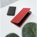Kabura SMART PRO Book skórzana do XIAOMI Redmi Note 14 4G (GLOBAL - 164,84mm x 78,15mm x 8,16mm) bordowy