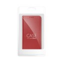 Kabura SMART PRO Book skórzana do XIAOMI Redmi Note 14 4G (GLOBAL - 164,84mm x 78,15mm x 8,16mm) bordowy