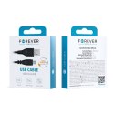Forever kabel USB - microUSB 1,0 m 1A czarny Forever kabel USB - microUSB 1,0 m 1A czarny