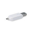 Forever czytnik kart microSD i SD USB + microUSB biały OTG Forever czytnik kart microSD i SD USB + microUSB biały OTG