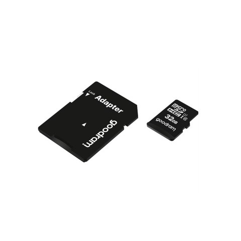 GoodRam karta pamięci 32GB microSDHC kl. 10 UHS-I + adapter GoodRam karta pamięci 32GB microSDHC kl. 10 UHS-I + adapter
