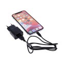 Maxlife ładowarka sieciowa MXTC-01 1x USB 1A czarna + kabel microUSB Maxlife ładowarka sieciowa MXTC-01 1x USB 1A czarna + kabel microUSB
