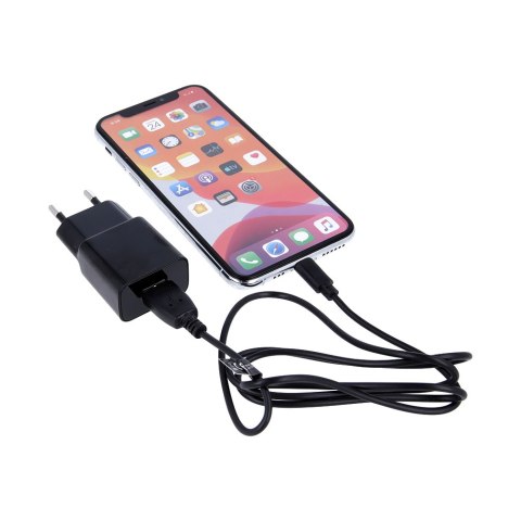 Maxlife ładowarka sieciowa MXTC-01 1x USB 1A czarna + kabel microUSB Maxlife ładowarka sieciowa MXTC-01 1x USB 1A czarna + kabel microUSB