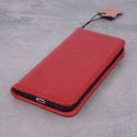 Etui skórzane Smart Pro do iPhone 11 bordowe