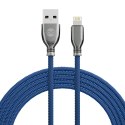 Forever kabel Tornado USB - Lightning 1,0 m 3A granatowy Forever kabel Tornado USB - Lightning 1,0 m 3A granatowy