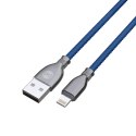 Forever kabel Tornado USB - Lightning 1,0 m 3A granatowy Forever kabel Tornado USB - Lightning 1,0 m 3A granatowy