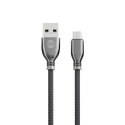 Forever kabel Tornado USB - microUSB 1,0 m 3A czarny Forever kabel Tornado USB - microUSB 1,0 m 3A czarny