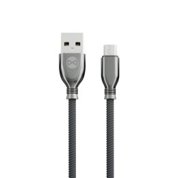 Forever kabel Tornado USB - microUSB 1,0 m 3A czarny