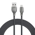 Forever kabel Tornado USB - microUSB 1,0 m 3A czarny Forever kabel Tornado USB - microUSB 1,0 m 3A czarny