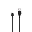 XO kabel NB103 USB - microUSB 2,0 m 2,1A czarny XO kabel NB103 USB - microUSB 2,0 m 2,1A czarny