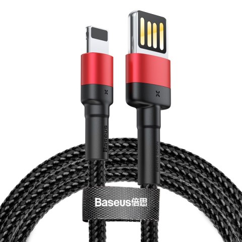 Baseus kabel Cafule PD USB-C - USB-C 2,0 m 5A czerwono-czarny 100W Baseus kabel Cafule PD USB-C - USB-C 2,0 m 5A czerwono-czarny 100W