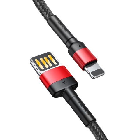 Baseus kabel Cafule PD USB-C - USB-C 2,0 m 5A czerwono-czarny 100W Baseus kabel Cafule PD USB-C - USB-C 2,0 m 5A czerwono-czarny 100W