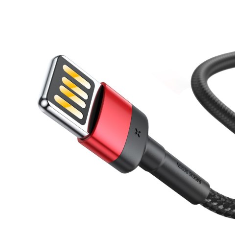 Baseus kabel Cafule PD USB-C - USB-C 2,0 m 5A czerwono-czarny 100W Baseus kabel Cafule PD USB-C - USB-C 2,0 m 5A czerwono-czarny 100W