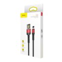 Baseus kabel Cafule PD USB-C - USB-C 2,0 m 5A czerwono-czarny 100W