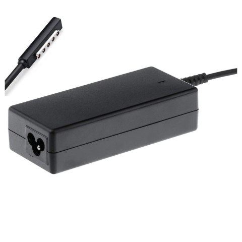 Akyga Zasilacz do notebooka AK-ND-67 12.0V / 3.60A 45W Magnetic Surface plug Surface PRO 2 1.2m Akyga Zasilacz do notebooka AK-ND-67 12.0V / 3.60A 45W Magnetic Surface plug Surface PRO 2 1.2m