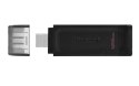 Kingston pendrive 128GB USB-C DT70 czarny Kingston pendrive 128GB USB-C DT70 czarny