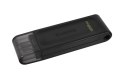 Kingston pendrive 128GB USB-C DT70 czarny Kingston pendrive 128GB USB-C DT70 czarny