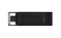 Kingston pendrive 128GB USB-C DT70 czarny Kingston pendrive 128GB USB-C DT70 czarny