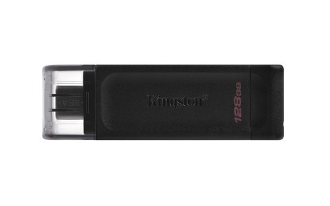 Kingston pendrive 128GB USB-C DT70 czarny Kingston pendrive 128GB USB-C DT70 czarny
